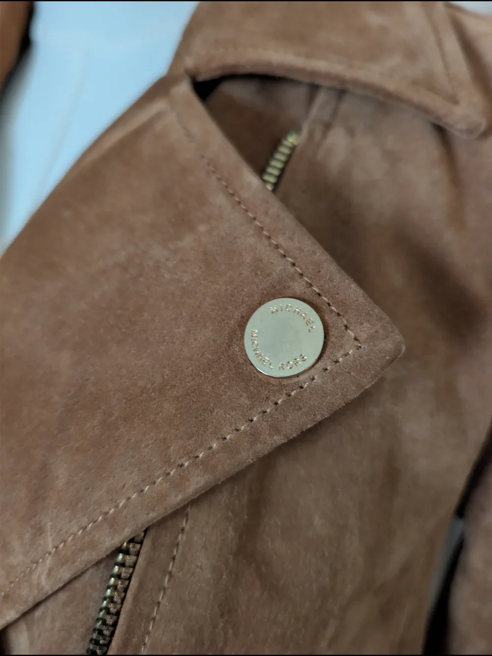 Michael Kors genuine suede